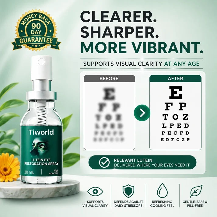 Lutein Eye Care Spray — 10-Second Daily Routine