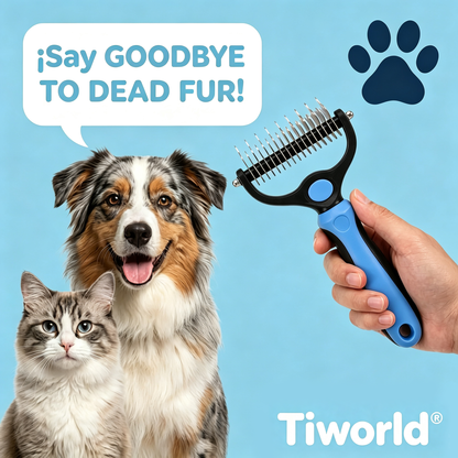 Tiworld™ - Gently removes loose dead fur