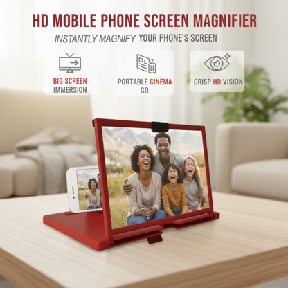 Foldable Mobile Phone Screen Magnifier Stand