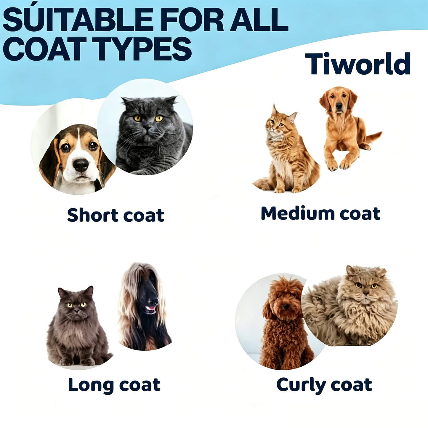 Tiworld™ - Gently removes loose dead fur