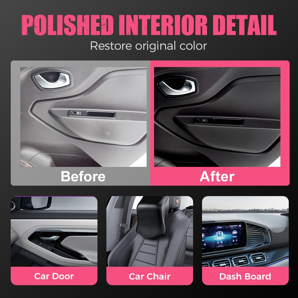 🔥LAST DAY 49% OFF - Polishing Cleaner, Car Interior Cleaner（upsell）