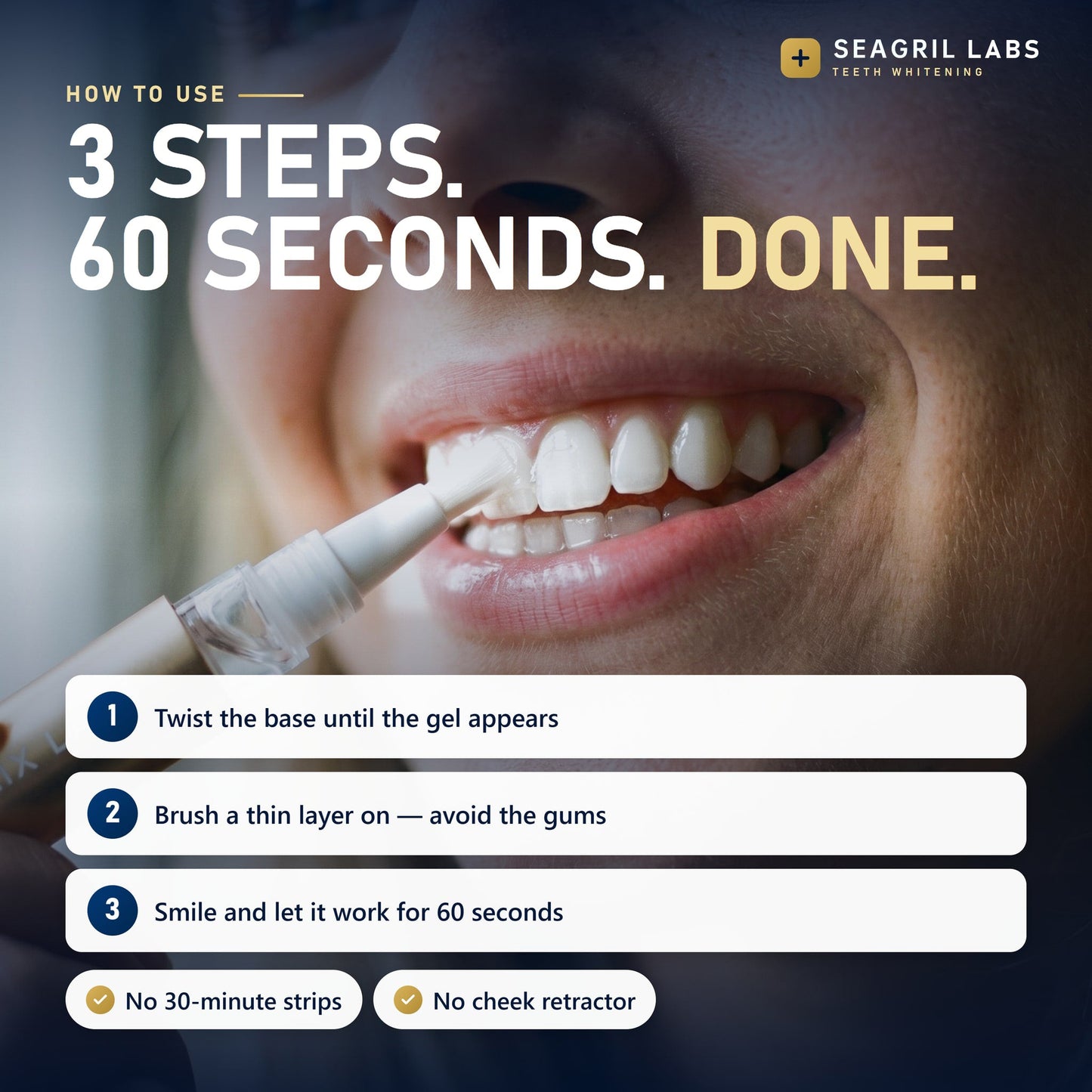 SEAGRIL™ Pro Gold Whitening Pen