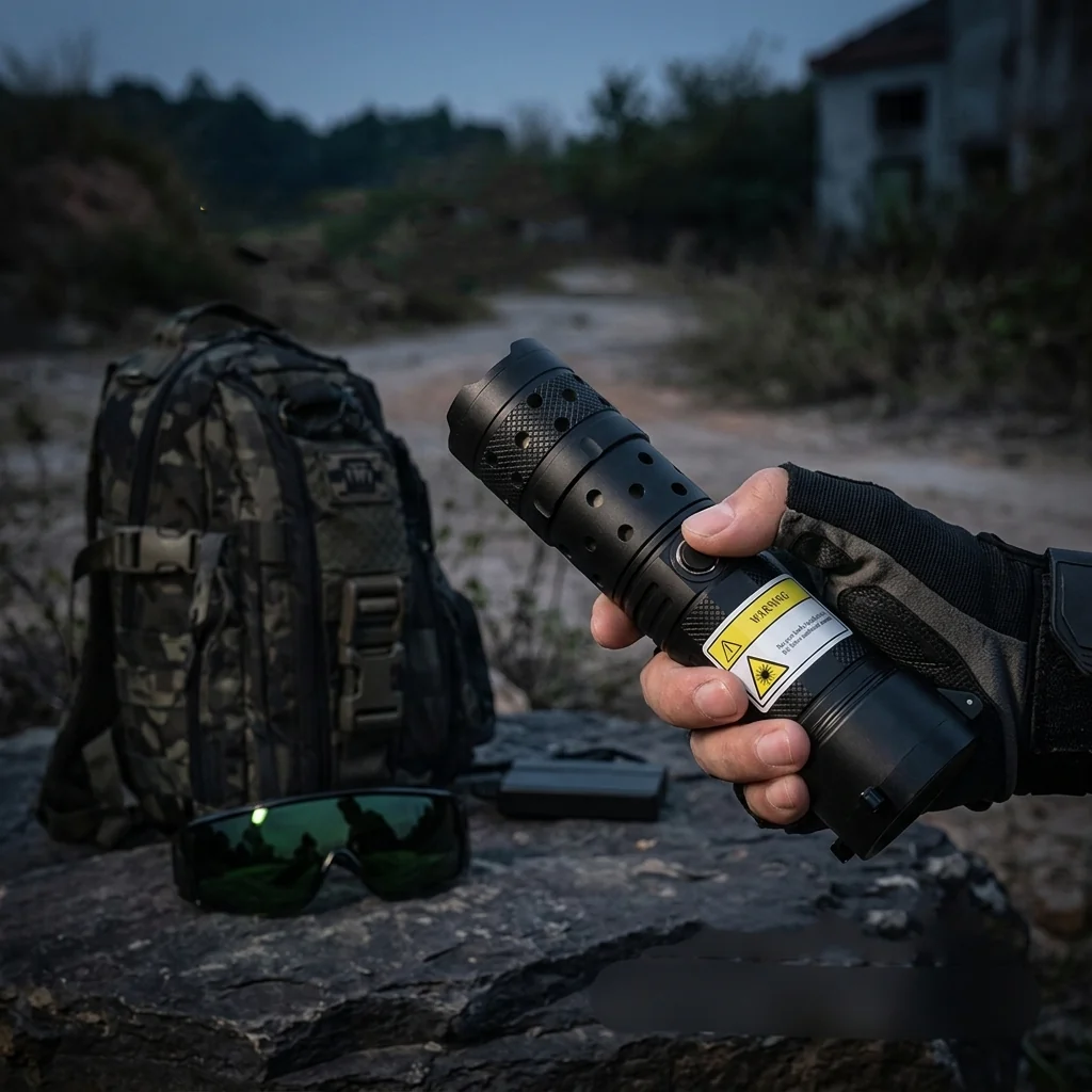🔥2026 New Design 120W 900-1100NM Powerful IR Laser Pointer