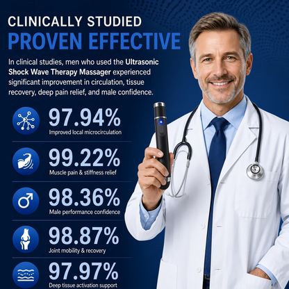 2026 New Advanced Acoustic Shockwave Therapy Device | Male Wellness & Muscle‑Joint Pain Relief
