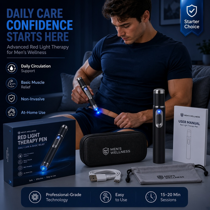2026 New Advanced Acoustic Shockwave Therapy Device | Male Wellness & Muscle‑Joint Pain Relief