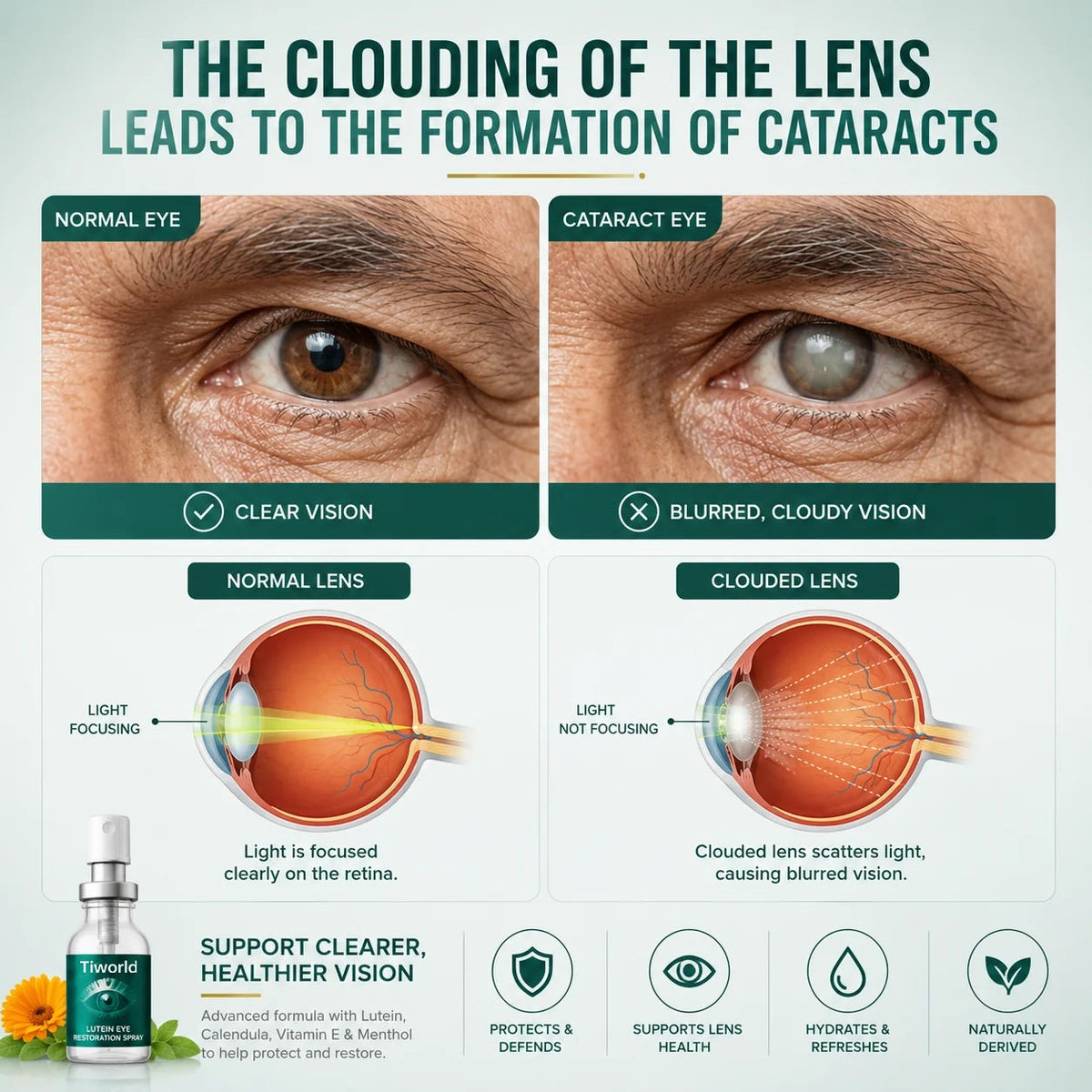 Lutein Eye Care Spray — 10-Second Daily Routine