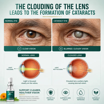 Lutein Eye Care Spray — 10-Second Daily Routine