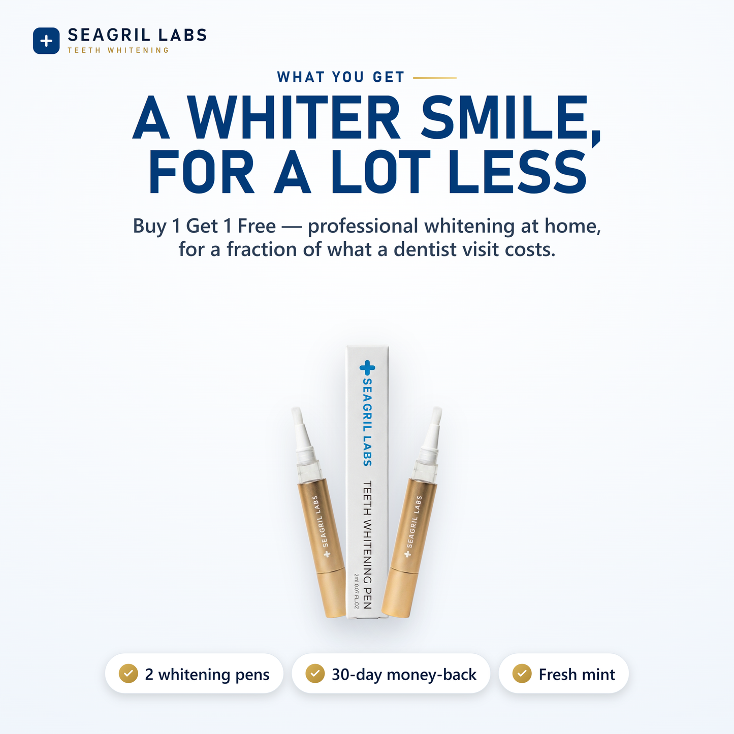 SEAGRIL™ Pro Gold Whitening Pen