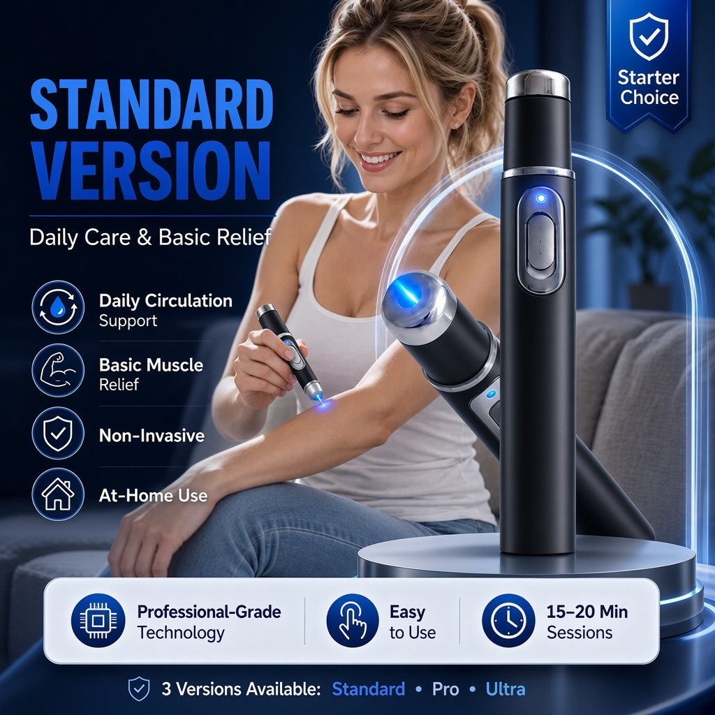2026 New Advanced Acoustic Shockwave Therapy Device | Male Wellness & Muscle‑Joint Pain Relief