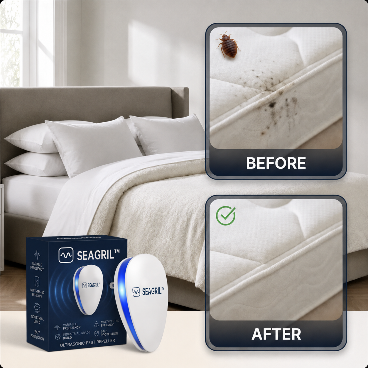 SEAGRIL™ -  Banish Bed Bugs For Good