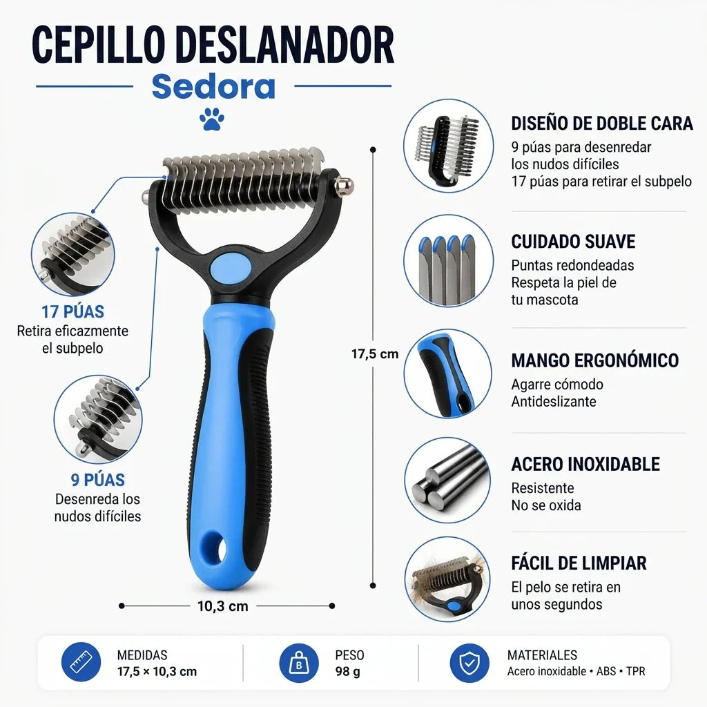 Tiworld™ - Retira el pelo muerto sin tirones