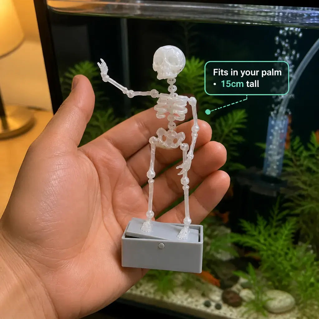 The Dancing Skeleton - Aquarium Bubbler
